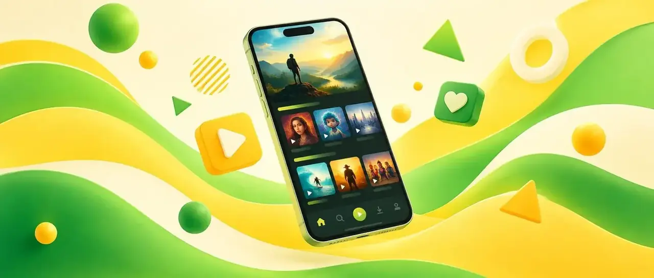 黄果AI短剧APP下载宣传图